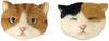 Hamanaka H441-560 Felt Wool Brooch Cat series Sleepy cat and Sulky cat Kit