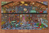 Yanoman Jigsaw Puzzle Kamigaki Hirofumi Pierre's garage (1000 Pieces)