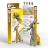 A-zone EUGY Giraffe 3D Cardboard Model Kit