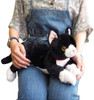Sunlemon Plush Doll Knee Cat Black and White (M)