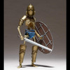 Kaiyodo Takeyashiki Jizai Okimono KT-031 Gladiator Secutor Full Color Ver. Figure