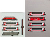 Kato 10-1145 & 10-1146 Swiss Alps Glacier Express 7 Cars Set (N scale)