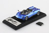 Aoshima SKYNET 1/43 PAGANI Huayra Roadster (BLUE) Finished Diecast Model
