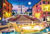 Beverly Jigsaw Puzzle Moonlit night Spain Square (1000 Pieces)