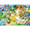 Ensky Jigsaw Puzzle Pokemon Let's play with Pokemon balls! Pass pass kick! (1000 Pieces)