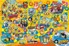 Yanoman 10-1384 Jigsaw Puzzle Minions Banana Journey (1000 Pieces)