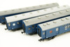 Kato 10-034-1 Old Passenger Car 4 Cars Set (Blue) (N scale)