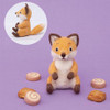 Hamanaka H441-571 Felt Wool Handicraft Kit Mascot Pretty Animals Fox