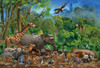 Beverly 100-025 Jigsaw Puzzle Compare Animal Size (100 L-Pieces)
