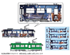 Fujimi Snow Miku Train 1/150 2021 VER. (Standard Color Type 3300) 2 Cars Set (N Scale)