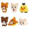 Kawada NBMC_17 Nanoblock Mini Rilakkuma 1 Box (6 Pcs)