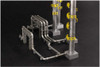 Plum Plastic Kit PP080 Industrial Area B Distillation Tower (Non-Scale)