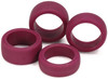 Tamiya Mini 4WD Low Friction Large Dia. Slick Tires (Maroon/ 4 pcs.)