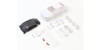 Kyosho MZN200 Subaru Impreza WRC 2002 White Body Set w/Wheel