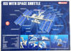 Aoshima 4D Puzzle 1/450 International Space Station and Space Shuttle Plastic Model