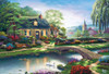 Beverly 31-501 Jigsaw Puzzle Thomas Kinkade Stoney Creek Cottage (1000 Pieces)
