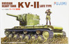 Fujimi WA37 World Armor Russian Heavy Tank KV-II Late Type 1/76 Scale Kit