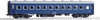 Kato 1-553 Passenger Car OHA 47 Remodeling Type (Blue) (HO scale)