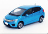 Ebbro 45137 HONDA FIT 3 HYBRID Vivid Sky Blue Perl 1/43 Scale