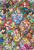 Tenyo DK96-369 Jigsaw Puzzle Disney Princesses (96 Pieces) Child Puzzle