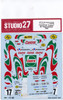 Studio27 1/24 Celica GT-FOUR ST185 Castrol #17 Rally Sweden 1995 Decal