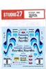 Studio27 1/24 ST185 Harvilla #8 Barum Rally 1996 Decal