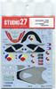 Studio27 1/12 Yamaha YZR500 #6/10 WGP 2001 Decal