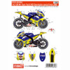 Studio27 1/12 Yamaha YZR-M1 Tech3  2008 Donnington Race James Toesland Decal