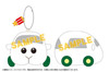 Bandai Mascot Plush Doll Shiromo (Pui Pui Molcar)