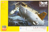 Hasegawa SP329 Manned Research Submersible SHINKAI 6500 Detail Up Version with Deep Sea Creatures 1/72 Scale Kit