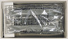 Hasegawa 40090 IJN Mikasa The Battle of Japan Sea with 2 Figures 1/350 Scale Kit