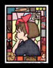 Ensky MA-C10 Jigsaw Puzzle Studio Ghibli Kiki's Delivery Service Lost in Thought (Stained Art) (150 S-Pieces)