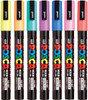 Mitsubishi Pencil uni POSCA Fine round core 7 color set