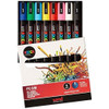 Mitsubishi Pencil uni POSCA Medium round core 8 color set