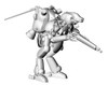Hasegawa 1/20 Maschinen Krieger Schwarzer Hund Plastic Model