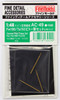 Fine Molds Fine Detail Accessories 1/48 German Pitot Tubes Set for Fw190/Ta152