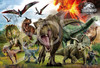 Epoch 26-901s Jigsaw Puzzle Jurassic World Dinosaur Attack (100 L-Pieces)