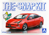 Aoshima The Snap Kit 1/32 Toyota Prius (Emotional Red) Plastic Model