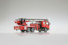 Aoshima Working Vehicle Series 1/72 Fire Ladder Truck (Otsu Municipal Fire Department) Plastic Model