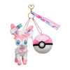 Pokemon Center Original Ball Freak Pair Mascot Sylveon & Love Ball