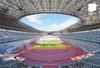 Ensky 300-1770 Jigsaw Puzzle Inside View of Japan National Stadium (300 Pieces)