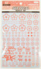 HiQparts Cherry Blossom Pattern Decal ( Pink ) for Plastic Models