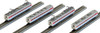 Rokuhan T031-2 Series 489 Limited Express Early Type 'Hakusan' Hakusan Color 4 Cars Add-on Set (Z scale)