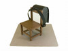 Sankei MP01-14 Chair and  School Bag (Black) 1/12 Scale Paper Kits