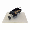 Sankei MP01-84 Grand Piano 1/53 Scale Paper Kits