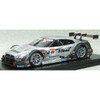 Ebbro 81018 S Road MOLA GT-R SGT 500 2014 Rd.2 Fuji No.46 Silver 1/18 Scale