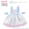 Azone KPT102-BLE Kinoko Planet x Peropero Sparkles Pop'n Dress Set (Light Blue & Pink)