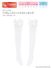 Azone PIC314-WHW 1/12 Picco Neemo Lace Knee High Stockings (White w/ White Lace)