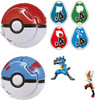 Takara Tomy Pokemon Moncolle Poke Del-Z Satoshi VS Go (Lucario : Cinderace)