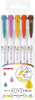 Zebra Mild Liner Brush Harmony Mild 5 Color Set